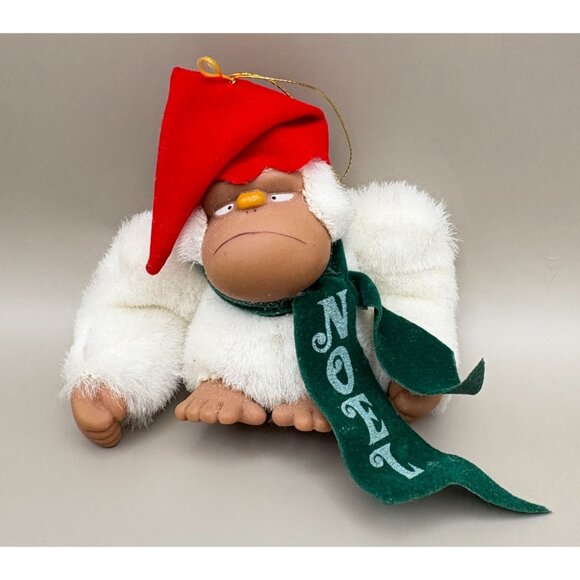 Vintage Rodney the Gorilla Noel Christmas Ornament 1979 Applause ABB Design - Picture 6 of 6